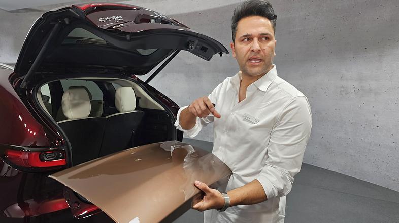 mazda CX--80 višji oblikovalec Bahram Partaw