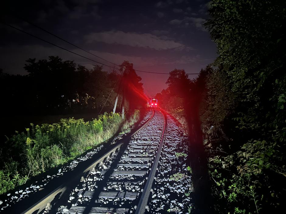 skala na železniških tirih trčenje vlaka | Avtor: Slovenske železnice