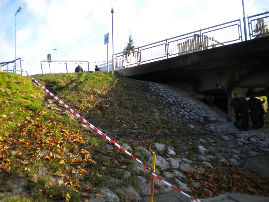 gasilci nesreča Celje pod mostom