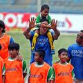 Materazzi Davids Pires Indonezija otroci prijateljska tekma igra