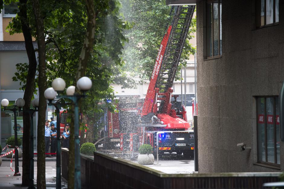 požar v Hotelu Union Ljubljana | Avtor: Anže Petkovšek