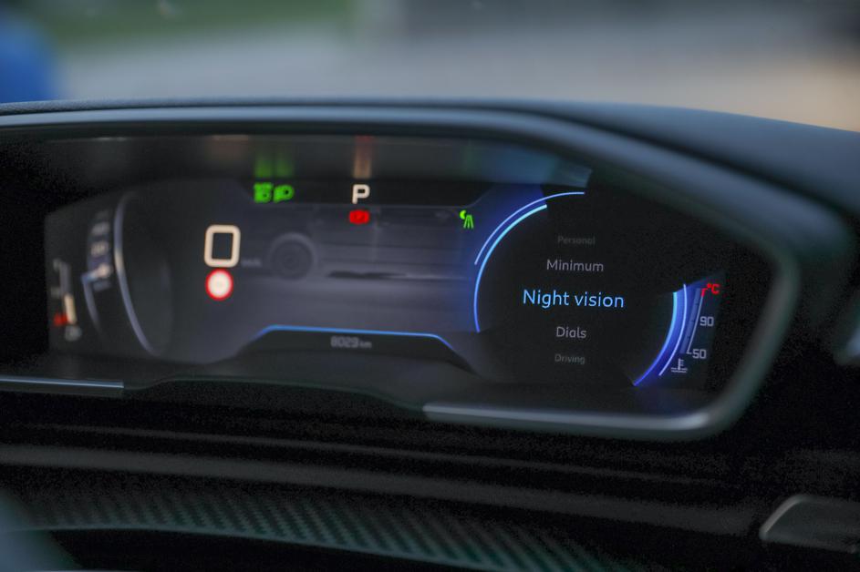 Peugeot 508 Night vision