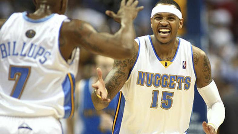 Izvrstnemu Carmelu Anthonyju res privoščimo prvo uvrstitev v drugo kolo.