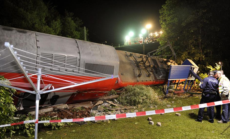 železniška nesreča, Nemčija