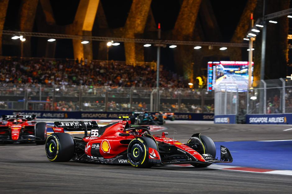 Carlos Sainz VN Singapurja | Avtor: Profimedia