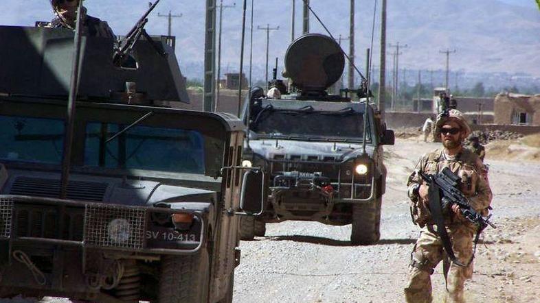 slovenska vojska, afganistan