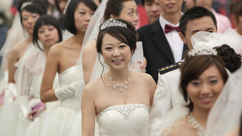 Množična poroka Združitvena cerkev Sun Myung Moon