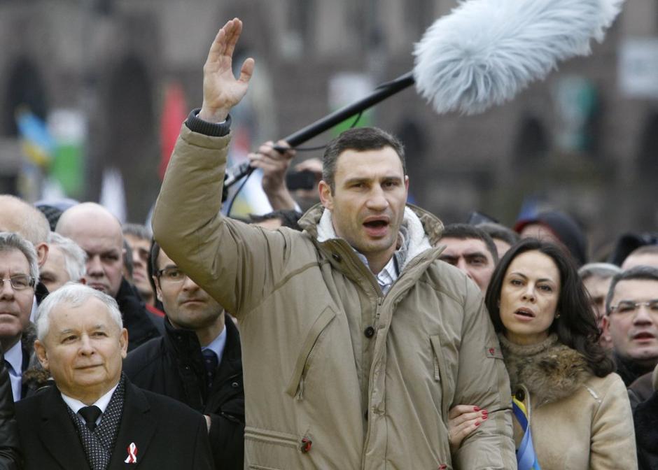 Vitalij Kličko protivladni protesti Kijev   | Avtor: Reuters