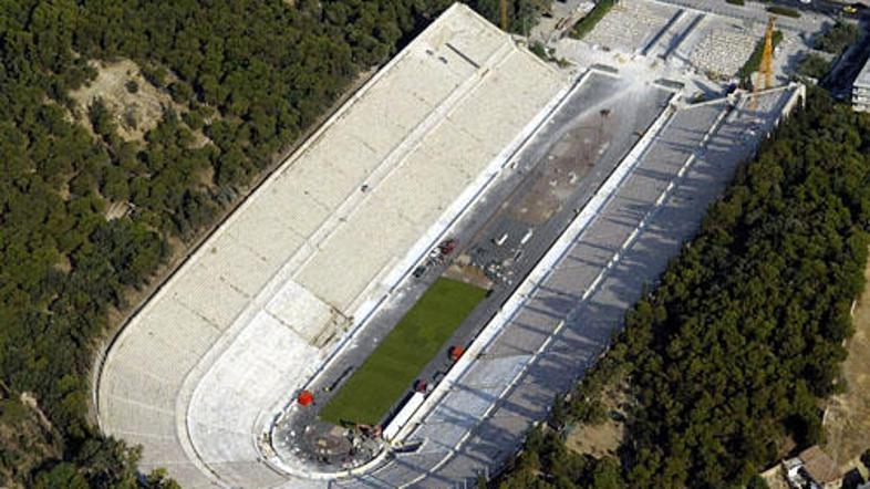 Tako je videti grški vsemogočni stadion danes.