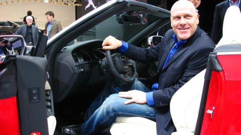 Didier Cuche, trenutno vodilni v skupnem seštevku veleslaloma za svetovni pokal,