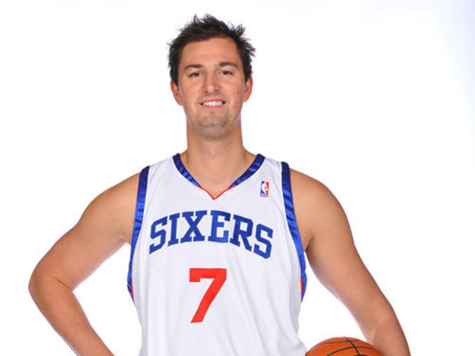 Sežančan Primož Brezec je v dresu Philadelphije šele sedmič v sezoni stopil na p