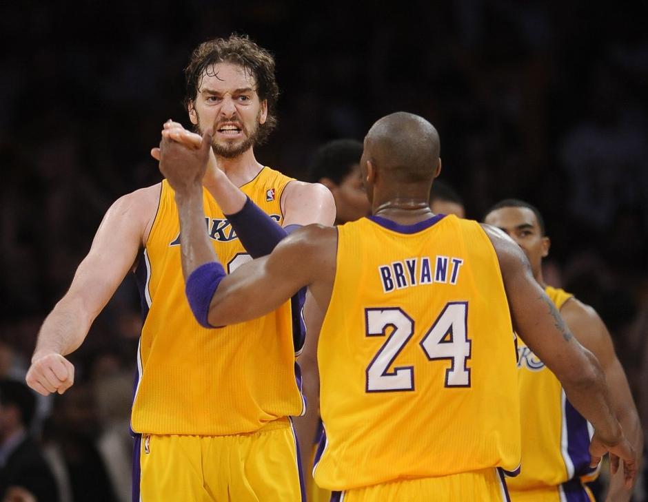kobe bryant pau gasol los angeles lakers | Avtor: EPA