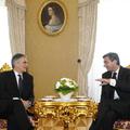 Avstrijski kancler Werner Faymann in slovenski premier Borut Pahor sta se srečal