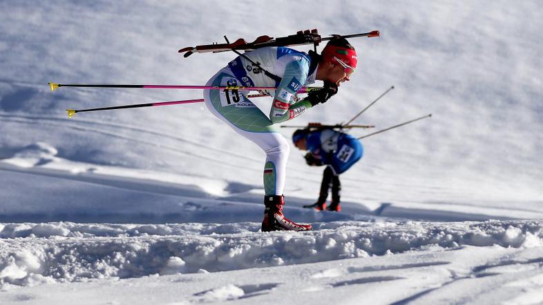 Teja Gregorin SP v biatlonu Hochfilzen