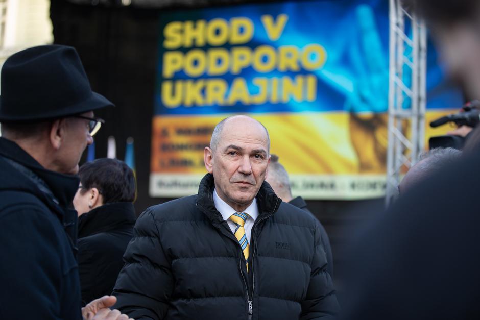 Shod za Ukrajino | Avtor: Vlada RS