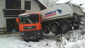 Zdrs tovornjaka na dvorišče