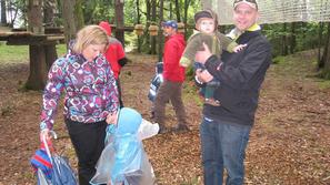 Pustolovski park na Straži je namenjen družinam z otroki. (Foto: Renata Škrjanc)