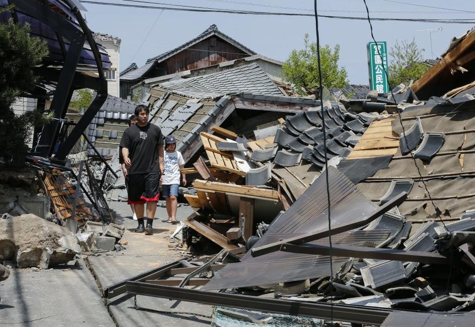 Potres na Japonskem | Avtor: EPA