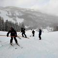 Beaver Creek je v teh dneh zajel val slabega vremena.