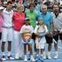 Novak Đoković Kim Clijsters Rafael Nadal