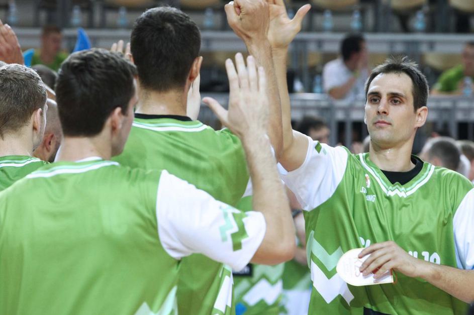 Domen Lorbek Slovenija Črna gora Bonifika