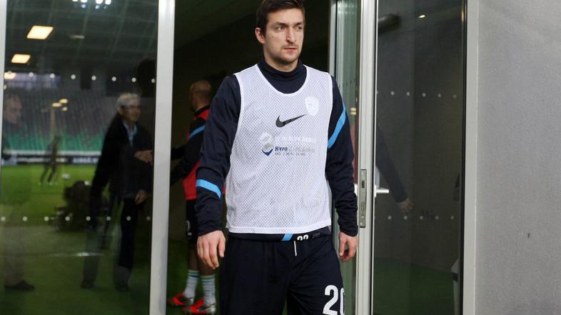 armin bačinović slovenska nogometna reprezentanca trening stožice