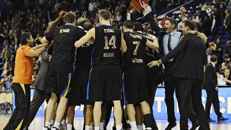 Maroussi se je letos premierno uvrstil v Evroligo. © AFP