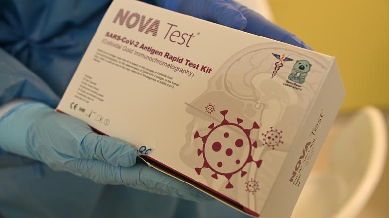 Covid-19, UKC Maribor, hitri testi