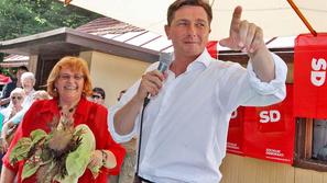 Borut Pahor SD piknik Mostec