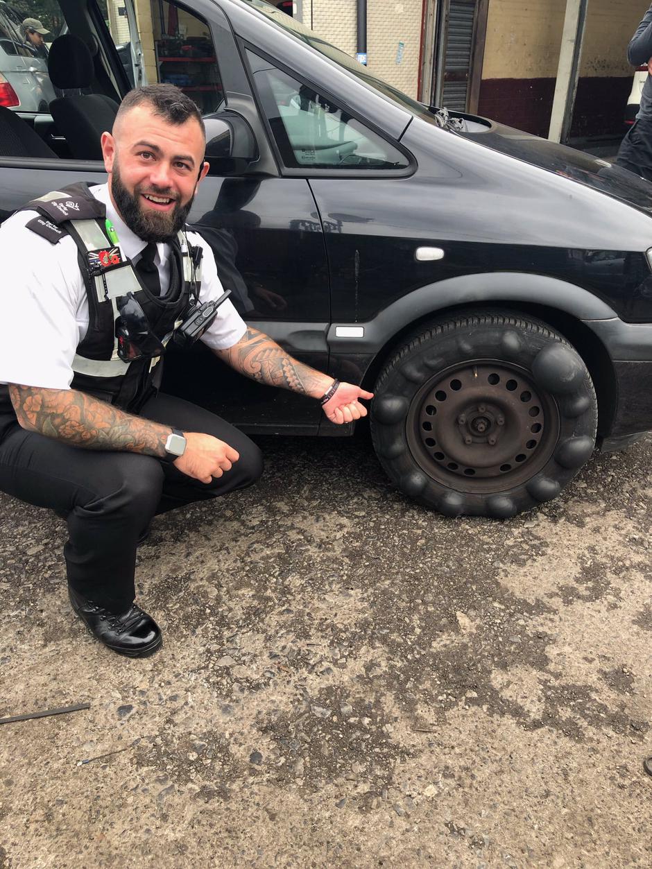 Guma | Avtor: Twitter/TeamPPODerby