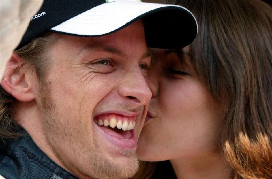 Jenson Button in Louise Griffiths