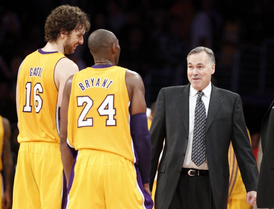 Los Angeles Lakers Brooklyn Nets Gasol Bryant D'Antoni Antoni liga NBA