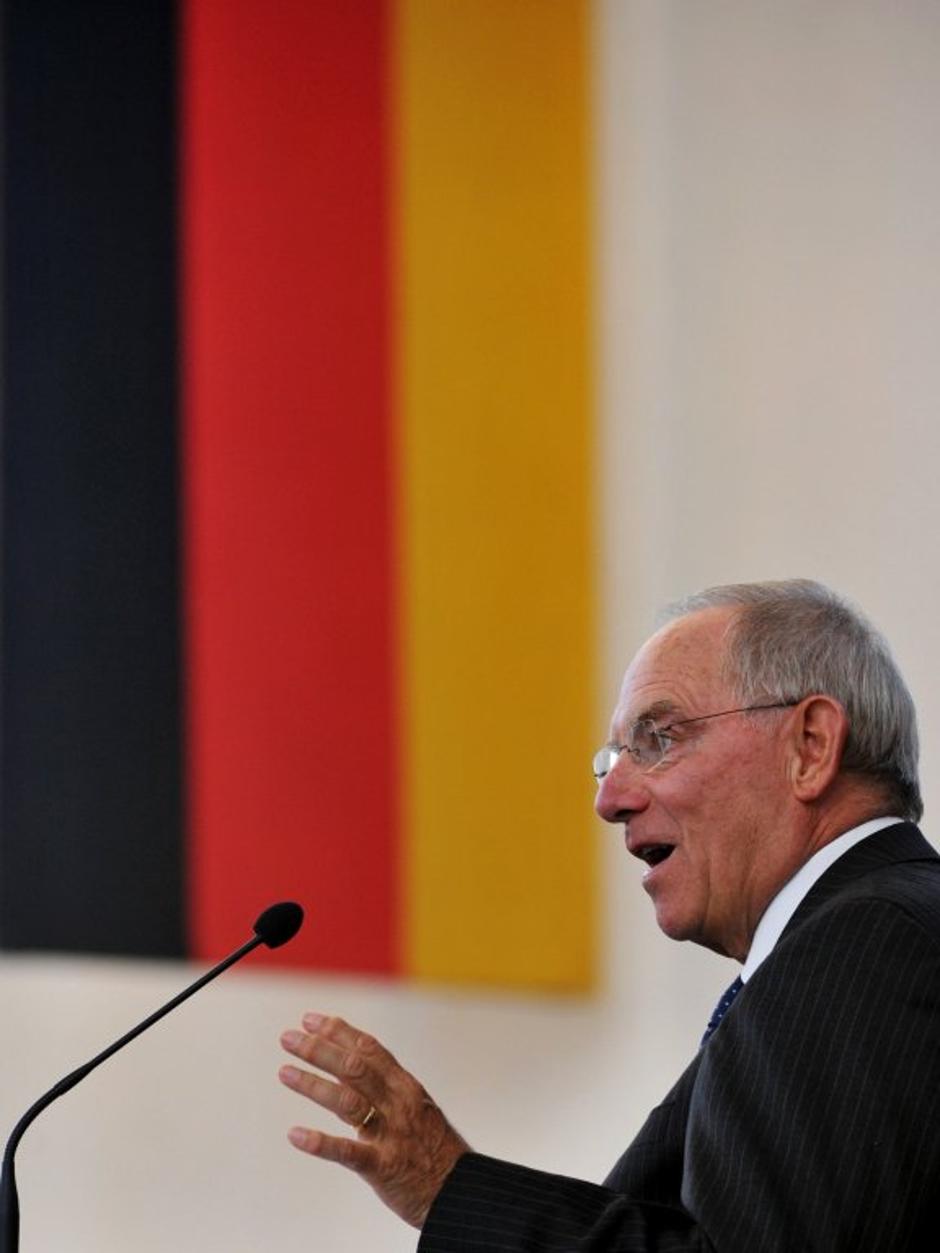 Wolfgang Schäuble 2. oktobra 2011. | Avtor: EPA