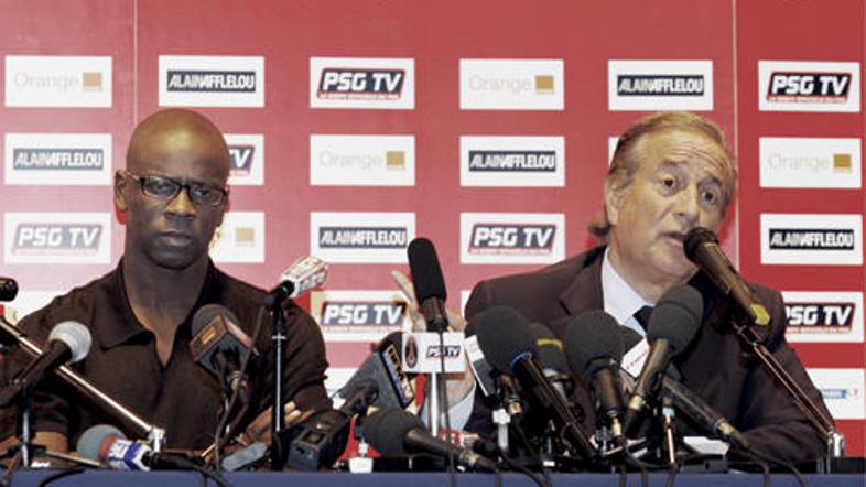 Lilian Thuram (levo) je zavrnil predsednikovo ponudbo.