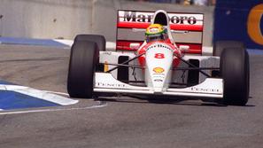 Ayrton Senna na dirki leta 1993.