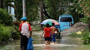Posledice tropske nevihte Jangami