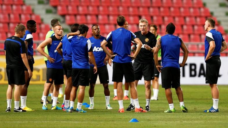 Moyes Manchester United Bangkok trening priprave
