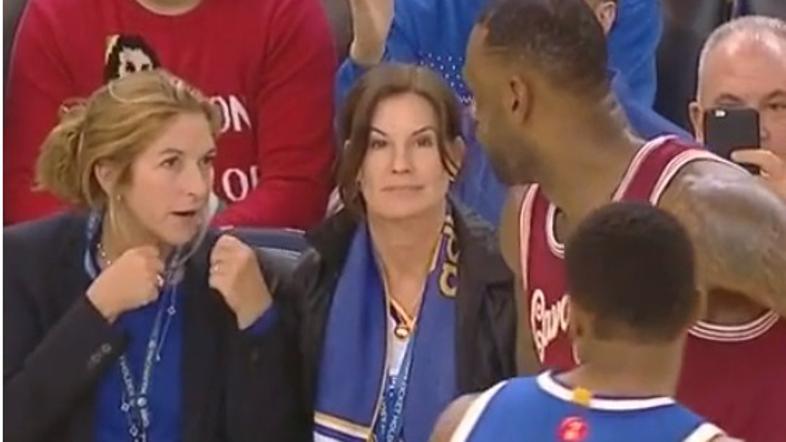 lebron james navijačica