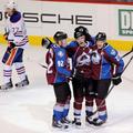 Colorado Avalanche Edmonton Oilers NHL Stastny Iandeskog Hejduk
