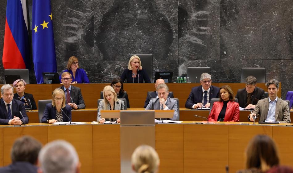 Video: Da bi prepričal naše poslanke in poslance, jim je kar zapel