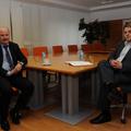 S predsednikom uprave Alposa Mirjanom Bevcem se je v začetku tedna sestal tudi š