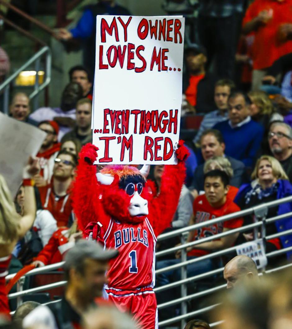 chicago bulls maskota | Avtor: EPA