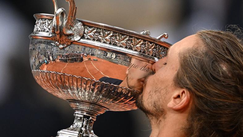 Alexander Zverev, zmagovalec Roland Garrosa