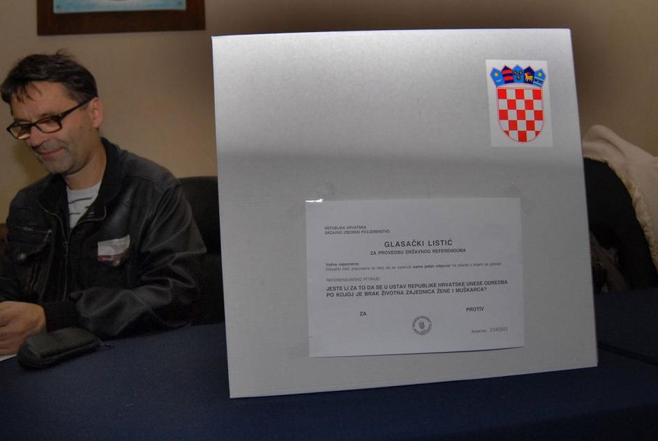 referendum o zakonski zvezi Hrvaška