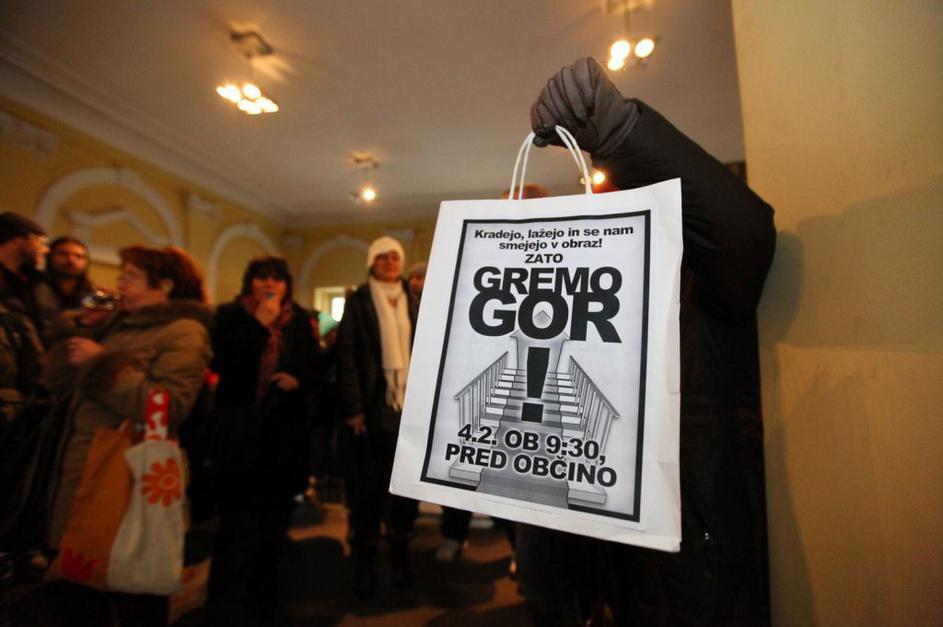 Protesti v Mariboru