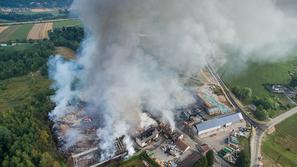 požar Zalog Straža