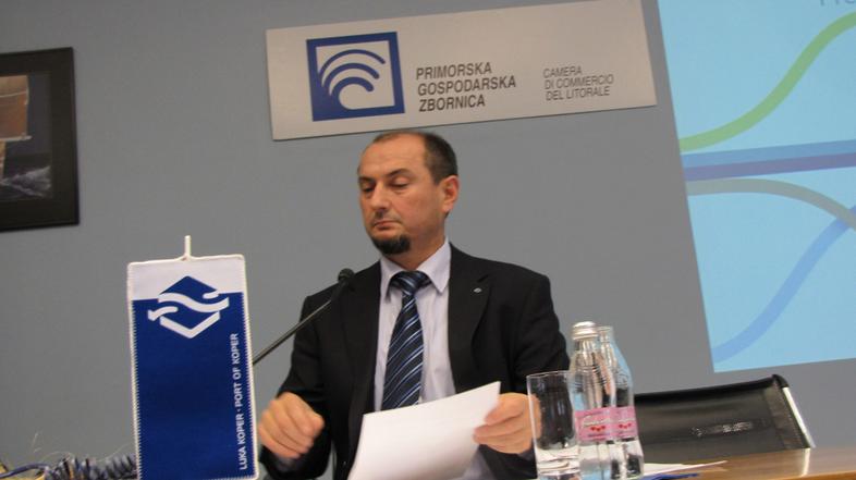 Slovenija 07.10.13, Gaspar Gaspar Misic, Luka Koper, Primorska gospodarska zborn