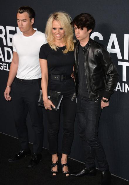 brandon lee, dylan lee, pamela anderson