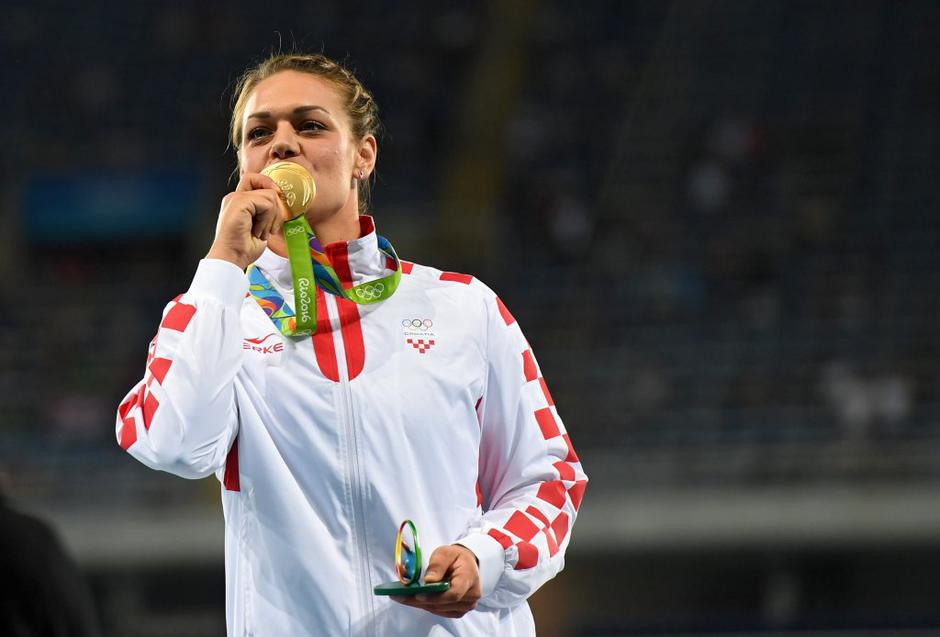 Sandra Perković met diska Rio 2016 | Avtor: EPA