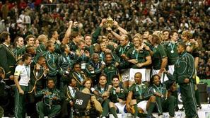 Južna Afrika je ponovila uspeh iz leta 1995 in drugič postala najboljša reprezen